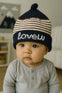 Navy Blue Winter Warm Lovely Knitting Hat Cap (6-24 Months) CP5001E